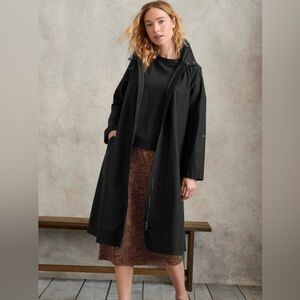 Garnet Hill Longline Modern Trench